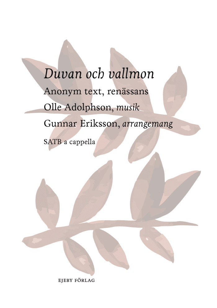 Olle Adolphson: Duvan och vallmon